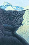 Gordon Mortensen, South Dakota Badlands, 1979, reduction color