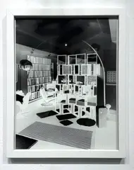 Mirrored Screen from Mirrored House by Martin Prekop, gelatin silver print, offered Nov 2025