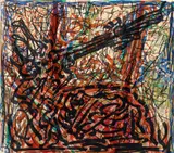Jean Paul Riopelle, Untitled, 1972, lithograph printed in colors