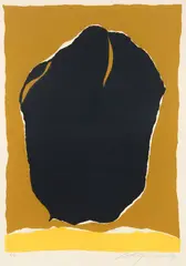 Adja Yunkers, USF VIII, 1969, lithograph printed in colors