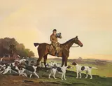 Thomas Oldaker: Huntsman to the Berkley Hounds, handcolored by after Richard Woodsman, engraving, offered Nov 2025