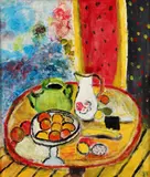 Fauve Still Life by Irma Freeman, oil on canvas, offered Oct 2025