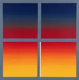 Herbert Bayer, At Dusk, 1969, original, screenprint