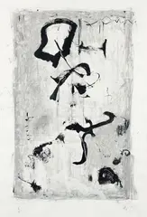 Edward S. Eberle, Flight of Fancy, 1990, ink, gesso, pencil, chalk, and acrylic on paper