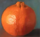 Tangerine by Paul Linfante, 1982, pastel on paper, offered Oct 2025