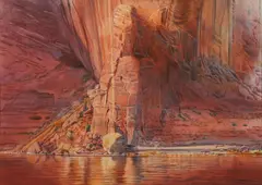 Merrill Mahaffey, Escalante II, 1980, acrylic on canvas