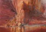Merrill Mahaffey, Escalante II, 1980, acrylic on canvas