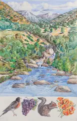 Don Nice, BK III/P.P. XXI, 1982, watercolor