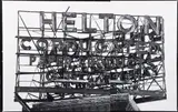 Mark Perrott, Shelton Corrugated (Secaucus, NJ), 2009, silver gelatin, photograph collage (two pinned