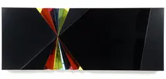 The New Decade/Intersection, 1990, colored by Irene Pasinski, acrylic wall releif, apparently, offered Oct 2025
