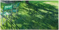 Norman Rowe, Slope, 1983, oil on canvas