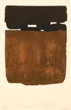 Pierre Soulages, Eau-forte XXVI, 1974, etching and color aquatint on Arches wove paper