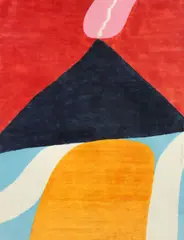 Carol Summers, The Joyous Lake, 1978, color, woodcut and monotype