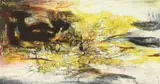 Zao Wou-ki, Untitled, (Agerup 195), 1968, etching and aquatint printed in colors, pencil