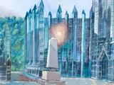 Henry Koerner, PPG Buildings and Obelisk, Downtown Pittsburgh