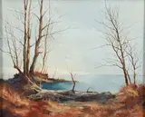 Charles Pitcher, (American/Western PA, 1927-2009), Untitled Coastline