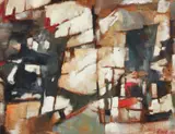 Charles Pitcher, (American/Western PA, 1927-2009), Untitled Abstract, undated (c.1970s)