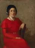 Aaron Harry Gorson, Portrait of a Woman, possibly the artist's mother, undated