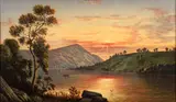 William Coventry Wall, Mount Tom, circa 1881 or earlier, oil on canvas, relined