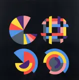 Herbert Bayer, Free Arrangements of Equal Parts, undated, color, screenprint, pencil