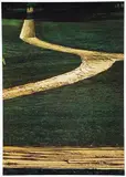 Christo, Wrapped Walkways, Jacob Loose Park, Kansas City, photograph, offset lithograph poster printed on glossy stock