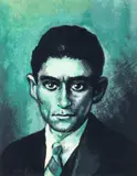 Robert Crumb, (American, contemporary), Portrait of Franz Kafka, 2013, serigraph on Rives BFK paper