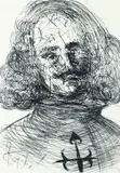 Velazques by Salvador Dalí, 1968, etching from the Spanish Immortals series, offered Sep 2025