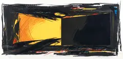 Laddie John Dill, Stage Whispers, 1983, lithograph printed in colors