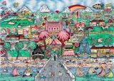 Charles Fazzino, Best of Boca, 1993, three dimensional, serigraph
