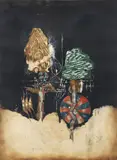 Johnny Friedlaender, Eclosion, 1980, color, etching and aquatint, pencil