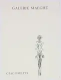 Alberto Giacometti, exhibition poster for Galerie Maeght, Paris, 1961, lithograph poster printed by Mourlot