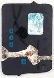 Lê Bá Đảng, Abstract, lithograph and mixed media on handmade embossed paper, pencil-signed and