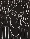 Teeny (Duthuit #723), originally 1938, this edition printed in by Henri Matisse, 1959, linocut in black ink, offered Sep 2025