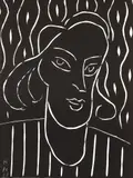 Teeny (Duthuit #723), originally 1938, this edition printed in by Henri Matisse, 1959, linocut in black ink, offered Sep 2025