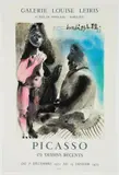 after Pablo Picasso, 172 Dessins Recents exhibition poster, 1972-73, lithograph poster printed by Mourlot, published by Galerie Louise Leiris, Paris