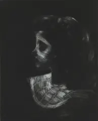 Ellen Phelan, Untitled (from Couples), 1993 (published in 1996), aquatint on Somerset Satin White paper