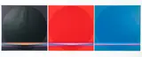 Lothar Quinte, Group of 3 screenprints from Solar Calendar (Sonnenzyklus Kalender) series, 1970, screenprints on thick card, all