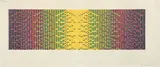 David Roth, The Metamorphosing of the Spectrum, 1975, color, serigraph, pencil