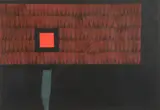 Kunihiro Amano, Enclosure 19, 1966, color, woodcut