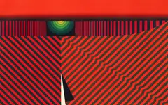 Lost Past 6, 1974, color woodblock print with embossing by Kunihiro Amano, pencil, offered Sep 2025