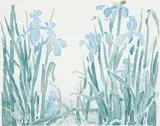 Gary Bukovnik, Siberian Irises, late 20th century, color