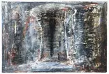 Untitled I by Thom Cooney Crawford, 1993, oil and mixed media on heavy hand-made paper, initialed and, offered Aug 2025