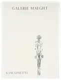 Alberto Giacometti, exhibition poster for Galerie Maeght, Paris, 1961, lithograph poster printed by Mourlot
