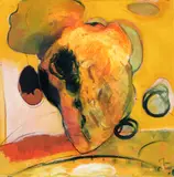 Charles Olson, (American/Western PA, Contemporary), Simple Heart III, undated, oil on paper