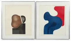 André Stempfel, Folour and Gornobu, etching and relief prints in colors
