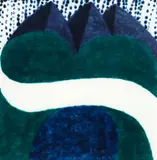 Carol Summers, Gokyo, undated, c. 1970s, color, woodcut, pencil