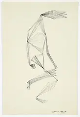 Klee – In a Bad Way, undated by William Glen Davis, ink on paper, offered Aug 2025