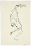 William Glen Davis, Klee – In a Bad Way, undated, ink on paper