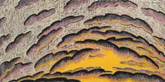 Louisa Chase, Dusk, 1982, color, woodcut, pencil