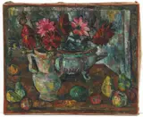 Enrico Glicenstein, (Polish/Jewish/American, 1870-1942), Still Life with Flowers